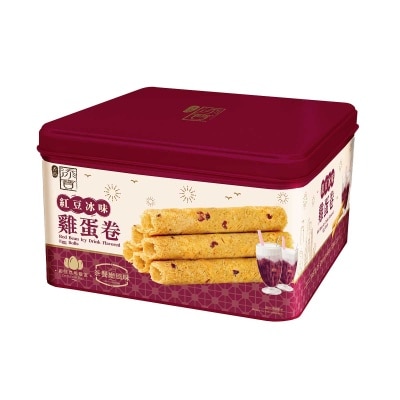 TIMBO Red Bean Icy Drink Flavooured Egg Rolls