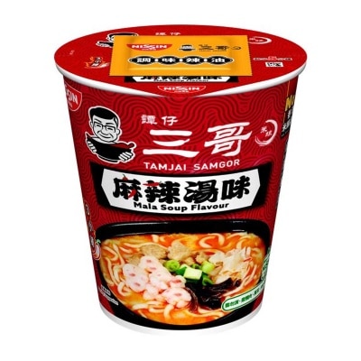 NISSIN Tamjai Samgor Mala Soup Cup Noodle