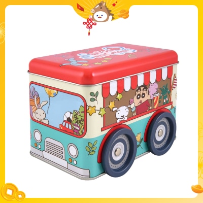 蠟筆小新 巴士造型鐵罐連牛油曲奇
