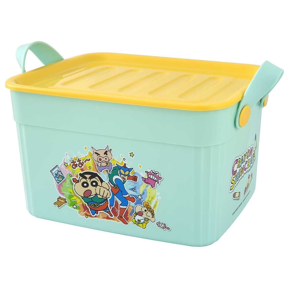 CRAYON SHINCHAN Storage Box W/twisted Marshmallow
