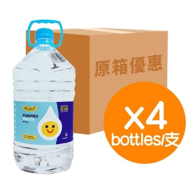 SELECT Purified Water (case)