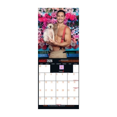 ARROWANA 2026年澳洲消防員年曆 (香港假期)(＃澳洲猛男月曆2026)