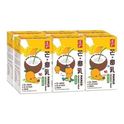 道地 - 芒果椰乳２５０毫升ｘ６包裝 (新舊包裝隨機)