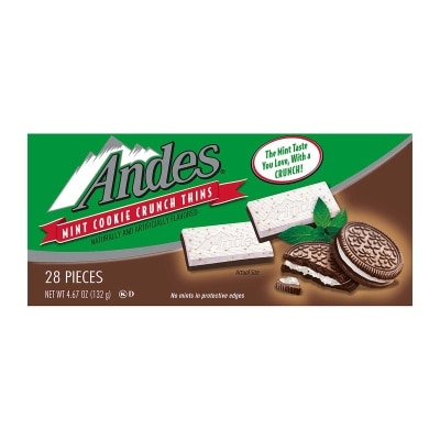 ANDES Mint Cookie Crunch Thins