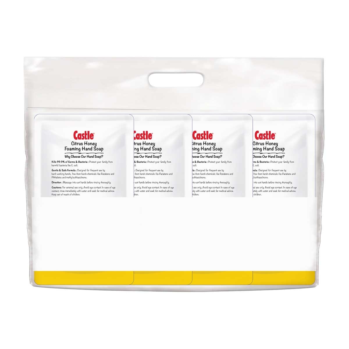 CASTLE 泡沫洗手液（柑橘清香）優惠裝