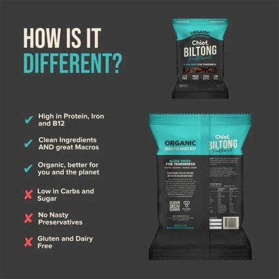 CHIEF. 草飼牛肉乾-傳統味