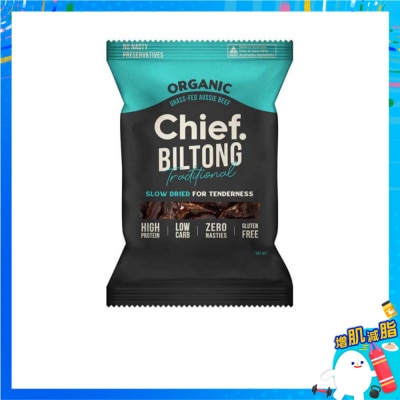 CHIEF. 草飼牛肉乾—傳統味 (蛋白零食) image