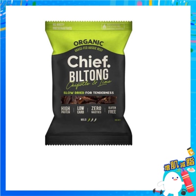 CHIEF. 草飼牛肉亁-墨西哥辣椒及青檸味