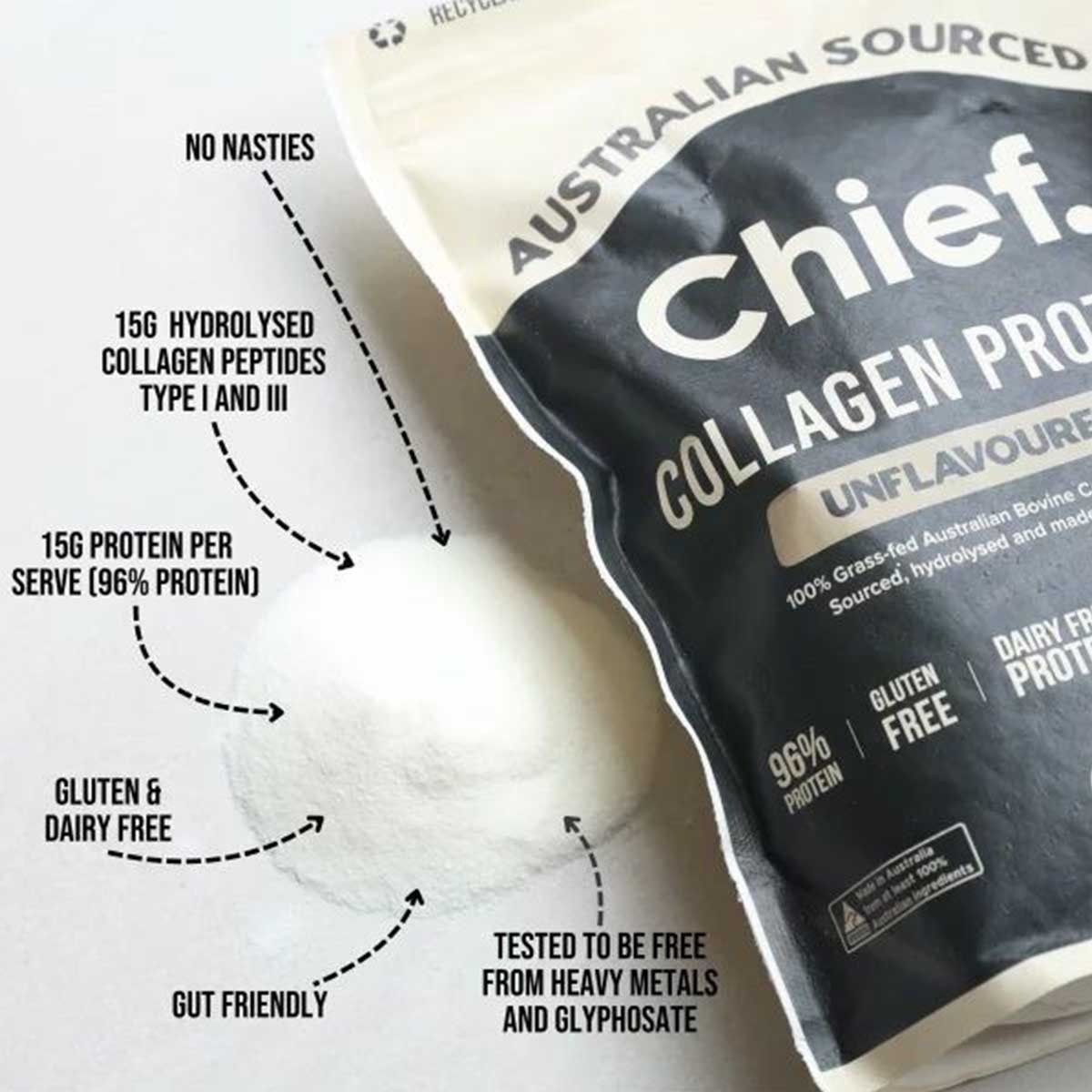 CHIEF. Collagen Powder Unflavoured image