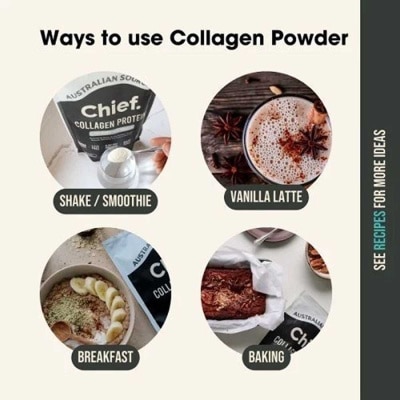 CHIEF. Collagen Powder Vanilla Flavor image