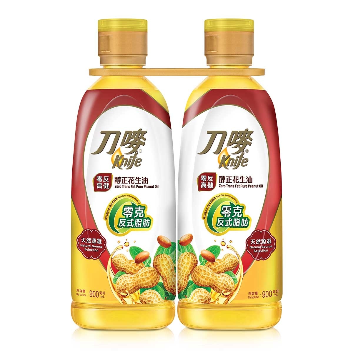 刀嘜 零反高健醇正花生油