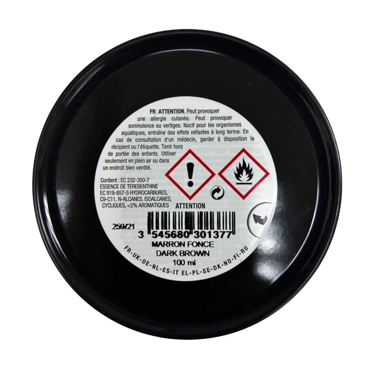 FAMACO 加大裝專業鞋蠟（深啡色）