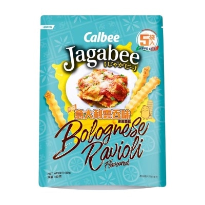 CALBEE Jagabee Bolongese Ravioli Flv