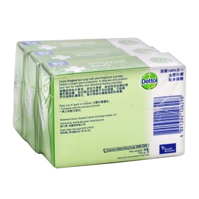 DETTOL Original Soap 100g 3pcs