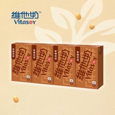 維他奶 麥精豆奶125毫升(4包裝) (包裝隨機)