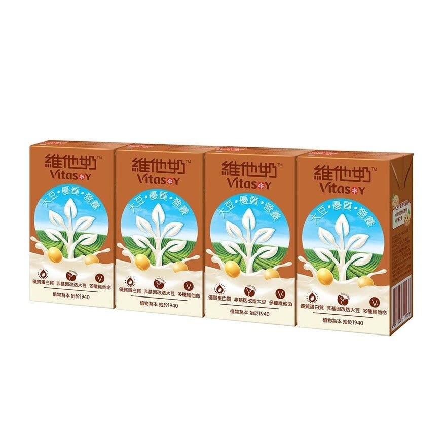 VITASOY Malted Soyabean Milk 125ml (4pack)