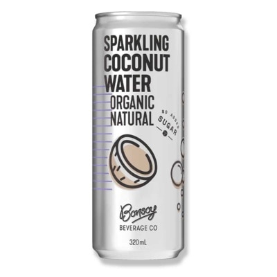 BONSOY Sparkling Coconut Water Natural