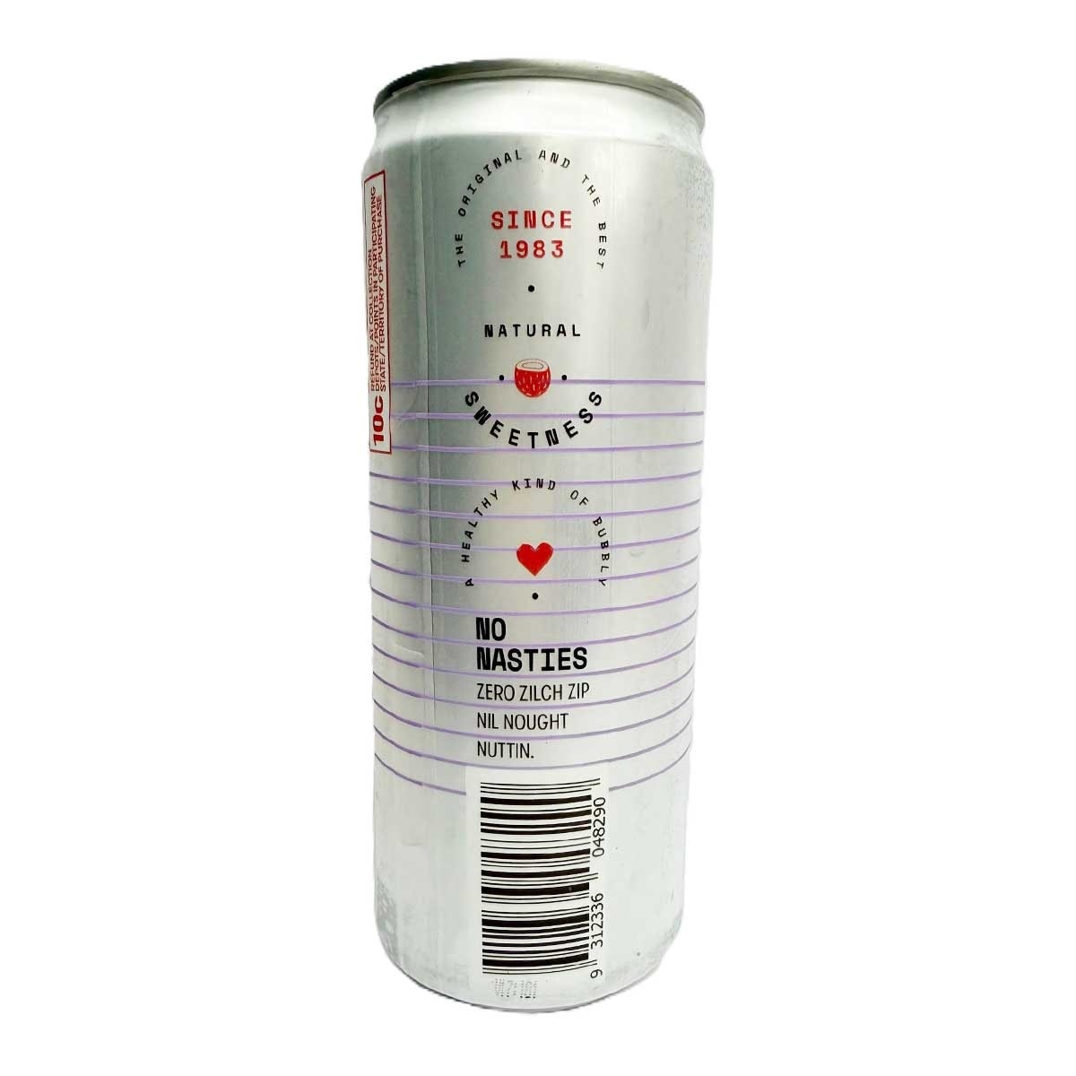 BONSOY Sparkling Coconut Water Lychee Flav