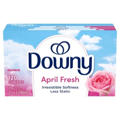DOWNY 衣物柔順紙（四月花香）（美國平行進口）