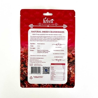 KRISCA Natural Dried Cranberries