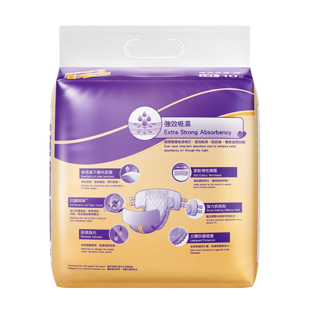 DISPO123 德寶１２３超特級加大碼１０片裝