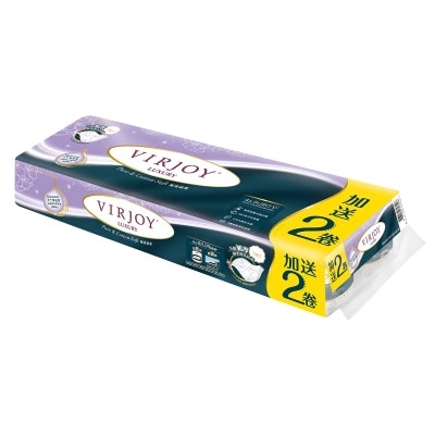 VIRJOY Luxury Roll Tissue 10's Geranium (10s/10s+2 Random Delivery)