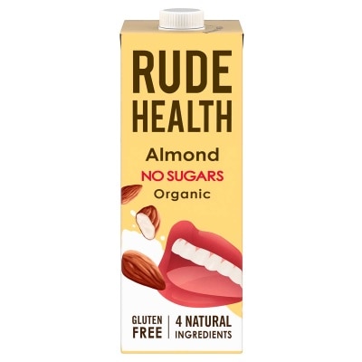 RUDE HEALTH - Organic No Sugar Almond Milk