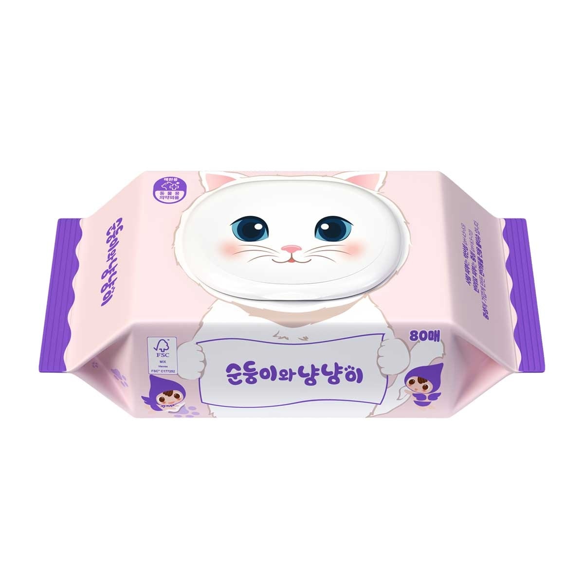順順兒 貓貓護理濕紙巾