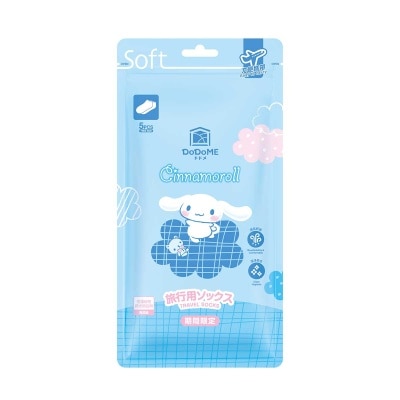 DODOME 玉桂狗旅行短襪５對