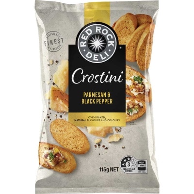 RED ROCK DELI Parmesan & Pepper Crostini image