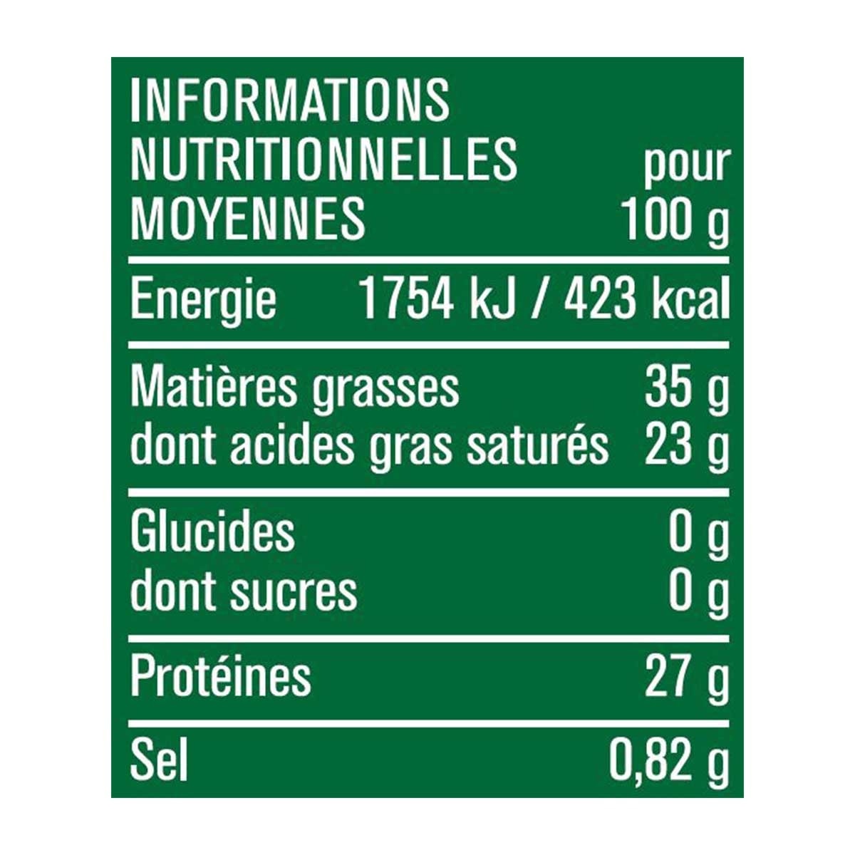 MONOPRIX Comte Cheese Aop 6 Months