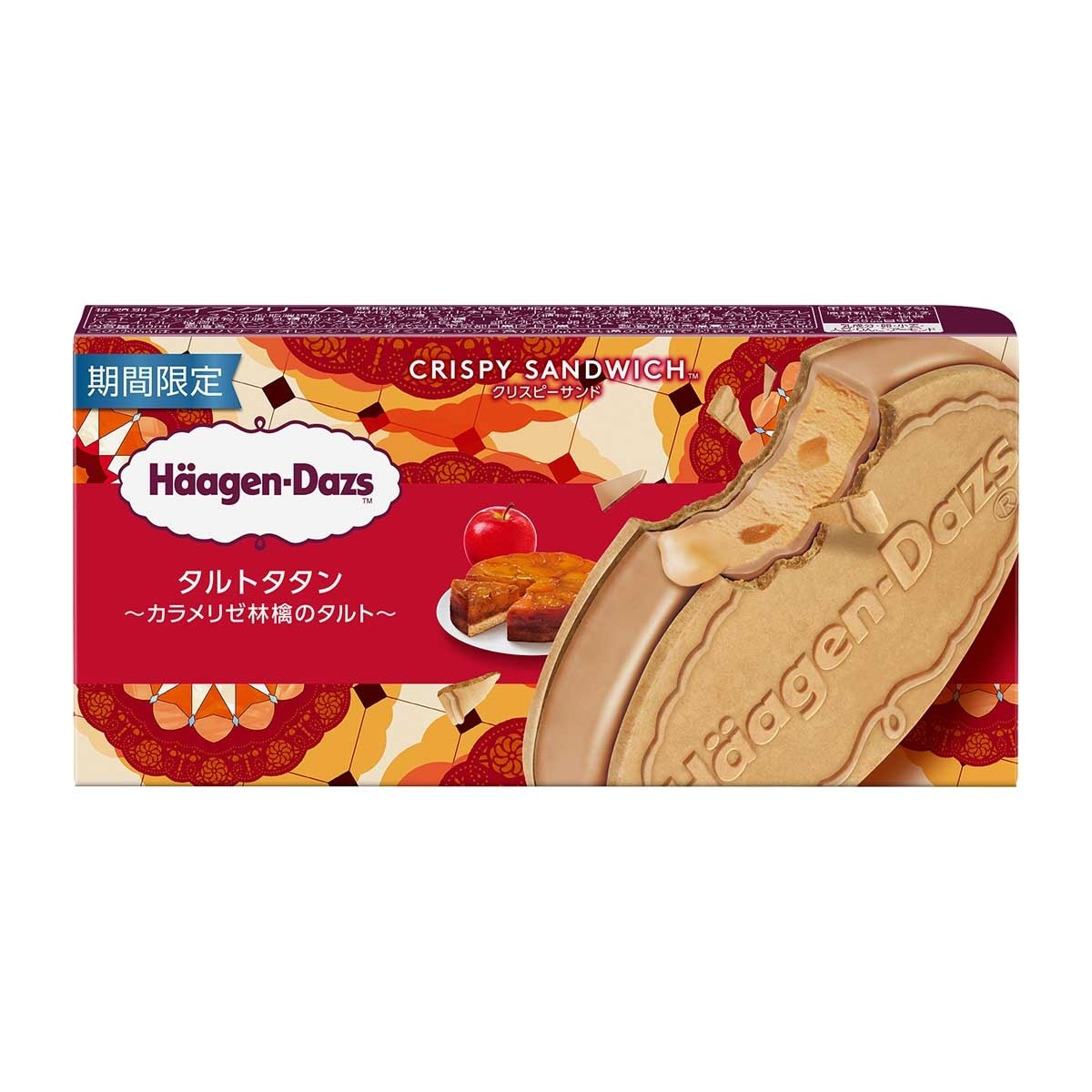 HAAGEN-DAZS Hdj Caramelized Apple Tart Cs