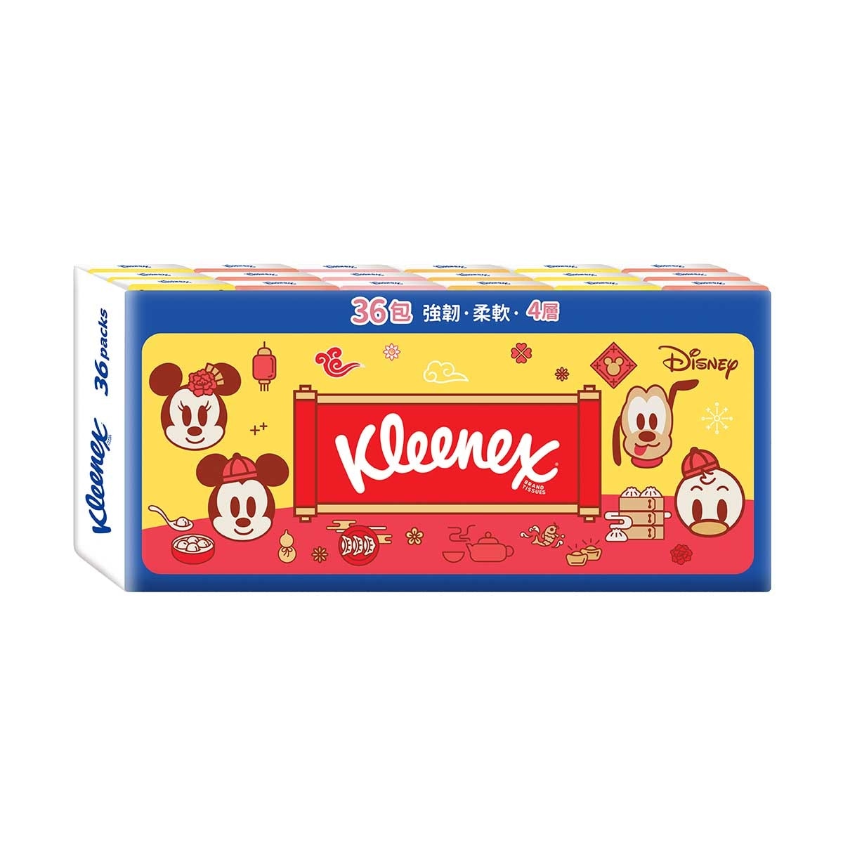 健力氏 ２６新年迷你紙手巾３６包裝