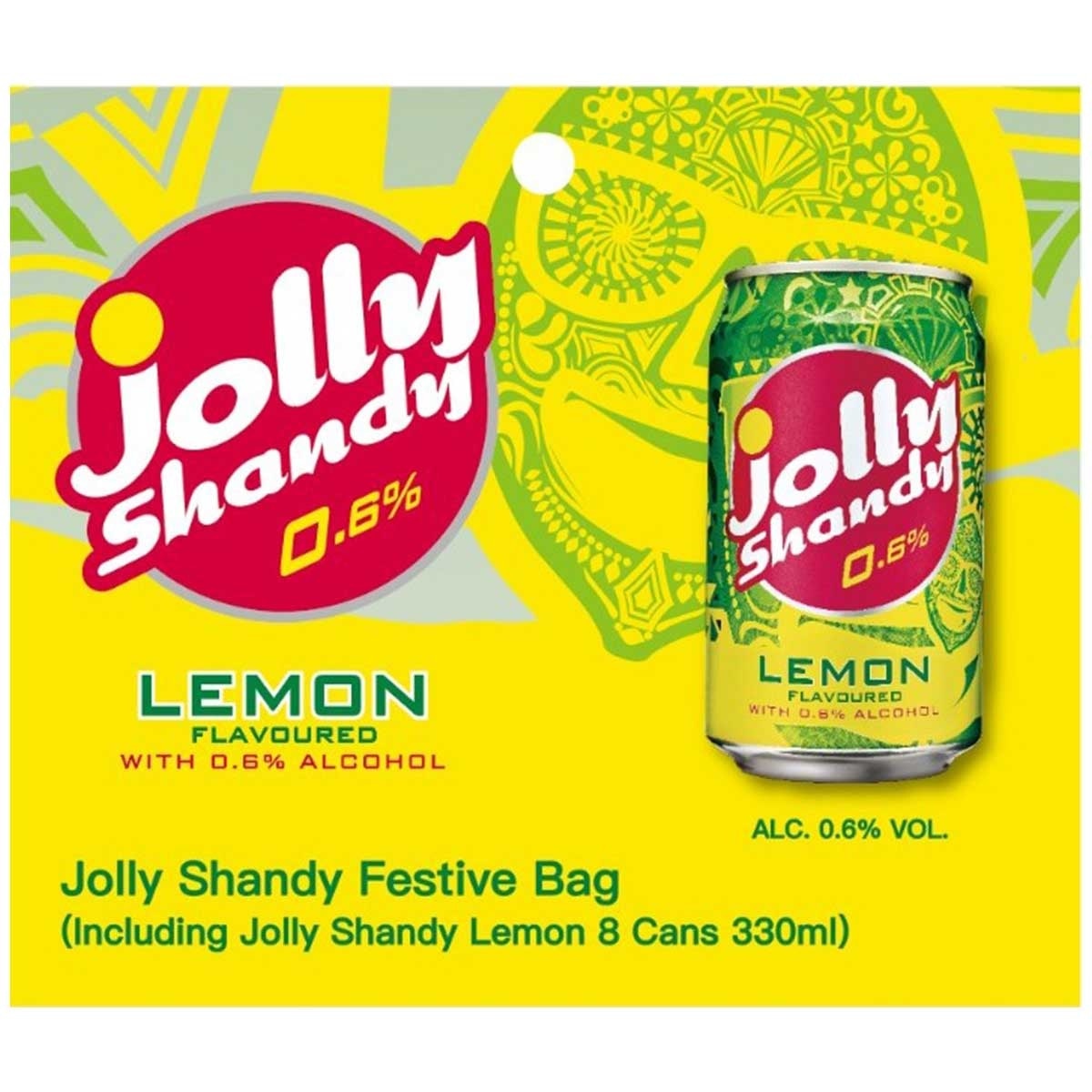 樂怡仙地 檸檬味８罐裝節日袋