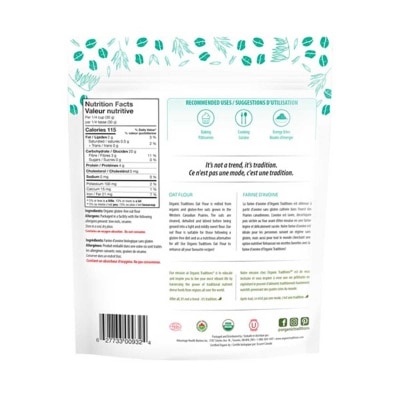 ORGANIC TRADITIONS 燕麥粉