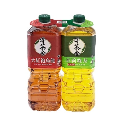 淳。茶舍 大紅袍烏龍茶+銀毫苿莉綠茶