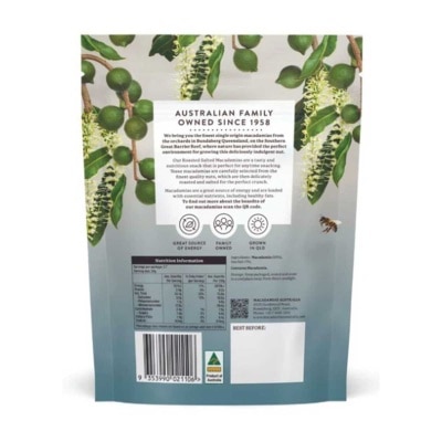 MACADAMIAS AUSTRALIA 鹽焗夏威夷果仁