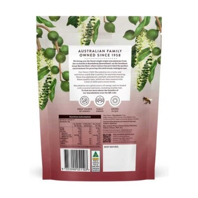 MACADAMIAS AUSTRALIA 甜辣味夏威夷果仁