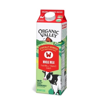 ORGANIC VALLEY - Whole Milk Bev Ultra Pasteurized