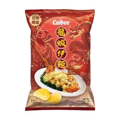 CALBEE - Lobster E-fu Noodles Flv Pot Chp