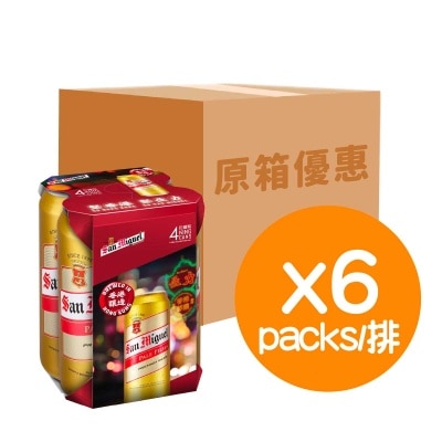 生力 啤酒巨罐４罐裝（原箱）