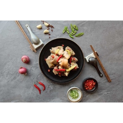 EATEN DELIGHT Pork Knuckles With Pickled Peppers