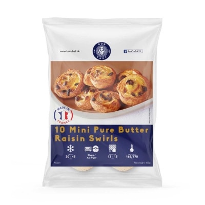 BON CHEF - Mini Raisin Swirls