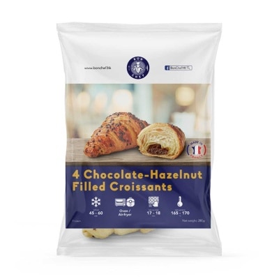 BON CHEF - Chocolate-hazelnut Filled Croissants