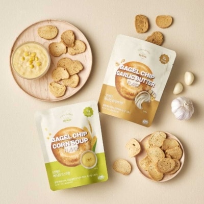 EAT'S BETTER Protein Bagel Chips - Corn Soup