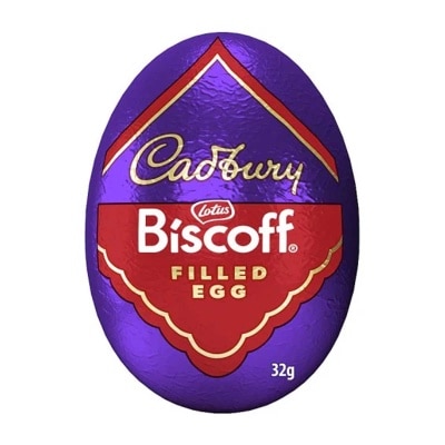 CADBURY - Milk Chocolate Biscoff Egg Single