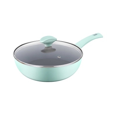 CARL SCHMIDT SOHN Norden單柄炒鑊連玻璃蓋28cm (適用於煤氣爐、電爐及電磁爐)