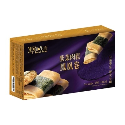 源自生活 紫菜肉鬆鳳凰卷