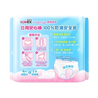 KOTEX Kotex Comfort Soft Day Pant M-l