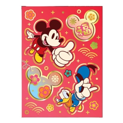 MICKEY 6p Laser Red Pocket Set